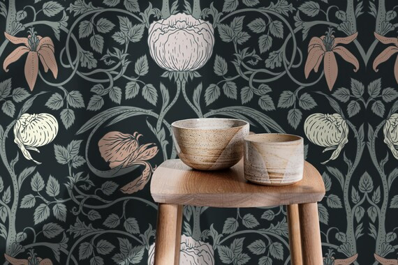 Peel and Stick Wallpaper Removable Wallpaper Wall Decor Home | Etsy | Etsy (US)