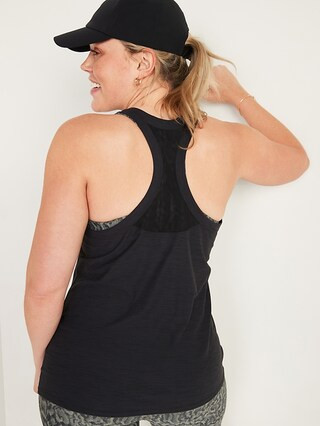 Breathe ON Mesh-Racerback Tank Top for Women | Old Navy (US)