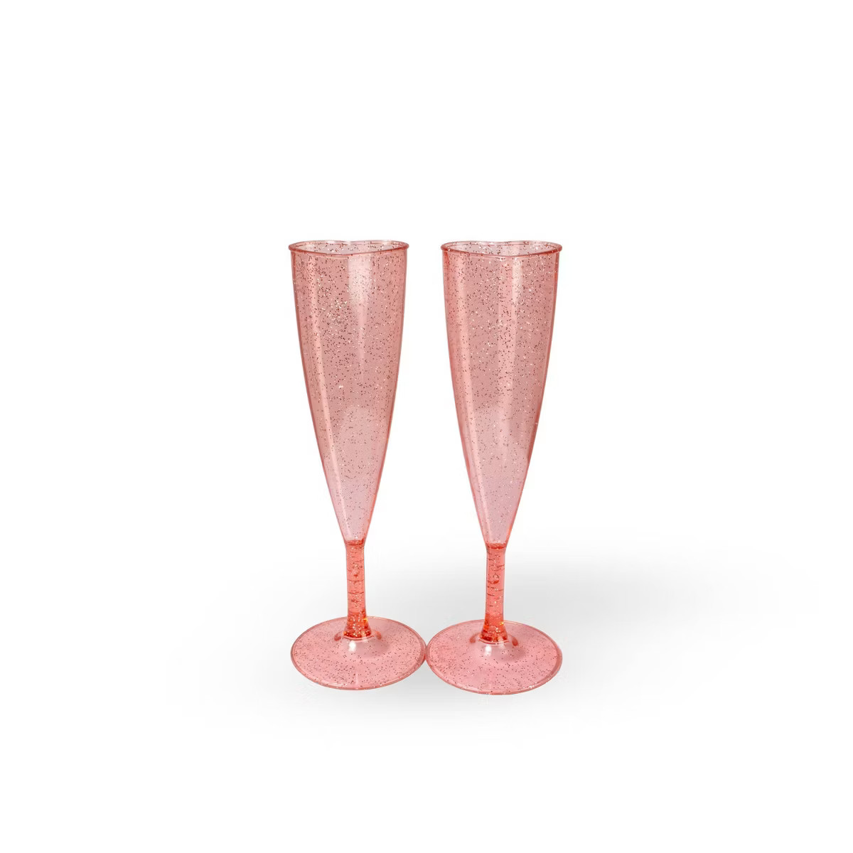 2pk Disposable Flutes Pink - Bullseye's Playground™ | Target