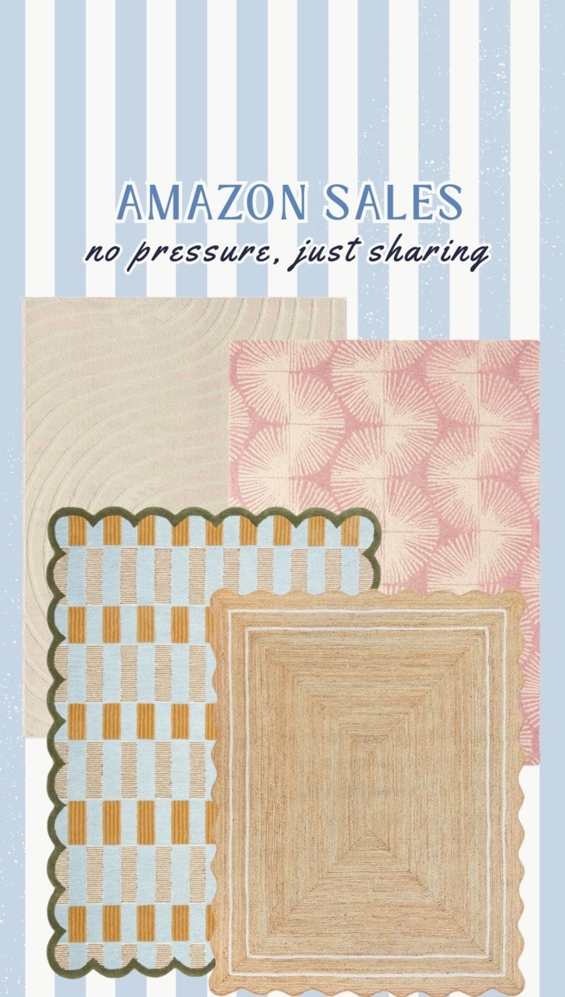 Amazon aesthetic/trendy/modern rugs on sale for spring sale week!!! Loving these 🫶🏼🫶🏼