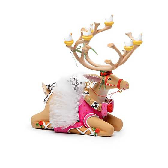 Patience Brewster Dash Away Sitting Dancer Reindeer Figure | MacKenzie-Childs