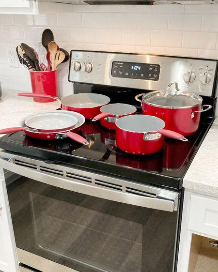 The Food Network pots and pan set  I use when I cook are on sale at Kohl’s.

#LTKSaleAlert #LTKHome