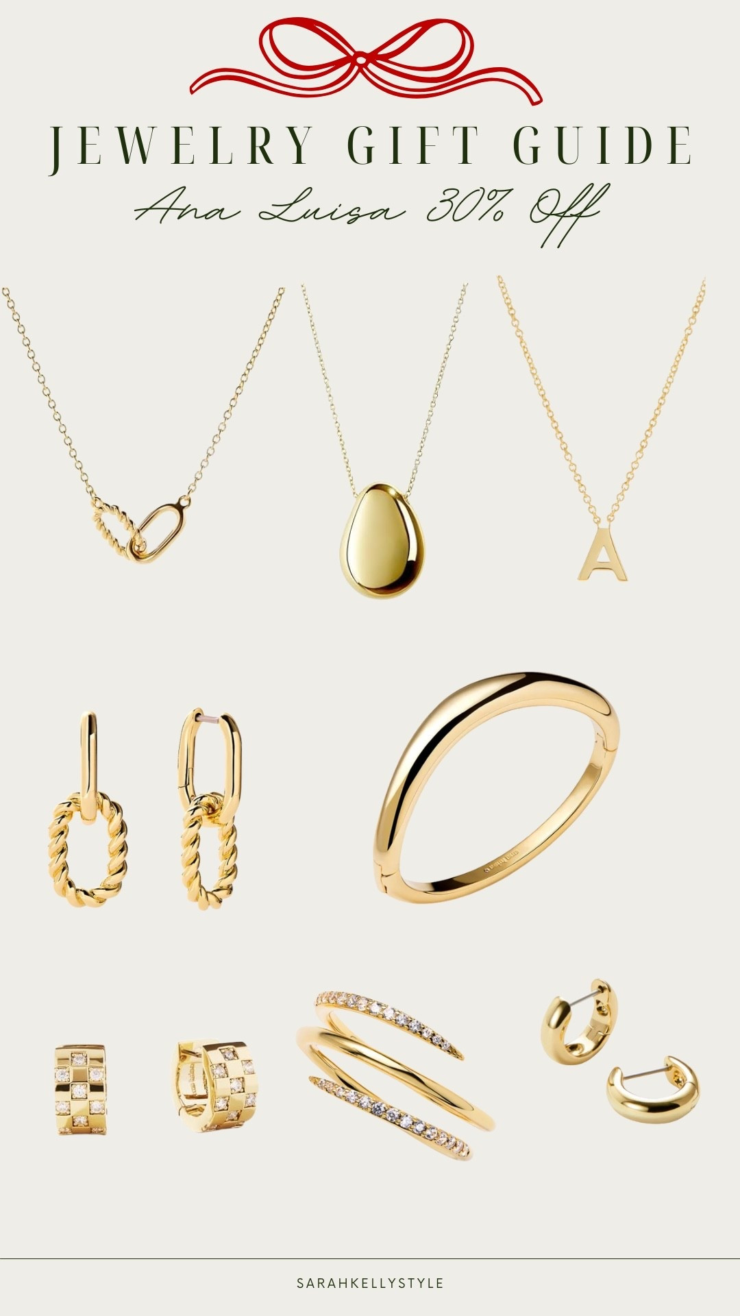 Affordable, elevated, everyday jewelry - @analuisany always nails it. These are the pieces I reach for to complete my looks: lightweight hoops, classic chains, and minimal layers that go with everything. Chic without trying too hard.

#analuisaambassador #analuisa #bestdeal

#LTKGiftGuide #LTKHoliday #LTKCyberWeek