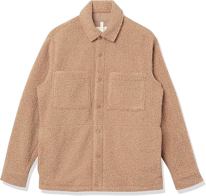 Amazon Aware Men's 100% Recycled Polyester Sherpa Jacket | Amazon (US)