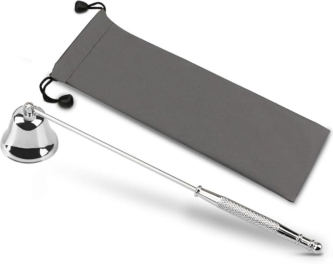 GOSGOONE Candle Snuffer, Elegant Candle Extinguisher with Long Handle, Hinged Candlesnuffers Wick... | Amazon (US)