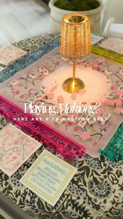 Mahjong night essentials 🤍

If it’s not organized, elevated, and actually fun to use, it’s not making it to the table. A beautiful tile set, a clean setup, and a few thoughtful details instantly make the night feel special.

I love adding simple touches that make it feel intentional — a chic setup, good lighting, and a little friendly competition. It turns a regular game night into something you look forward to all week.

These are the things that make Mahjong night better every time. 

#MahjongNight #GameNightEssentials #HostingInStyle #ElevatedLiving #ChicDetails #CasitaBlanca 

 #LTKSeasonal #LTKHome