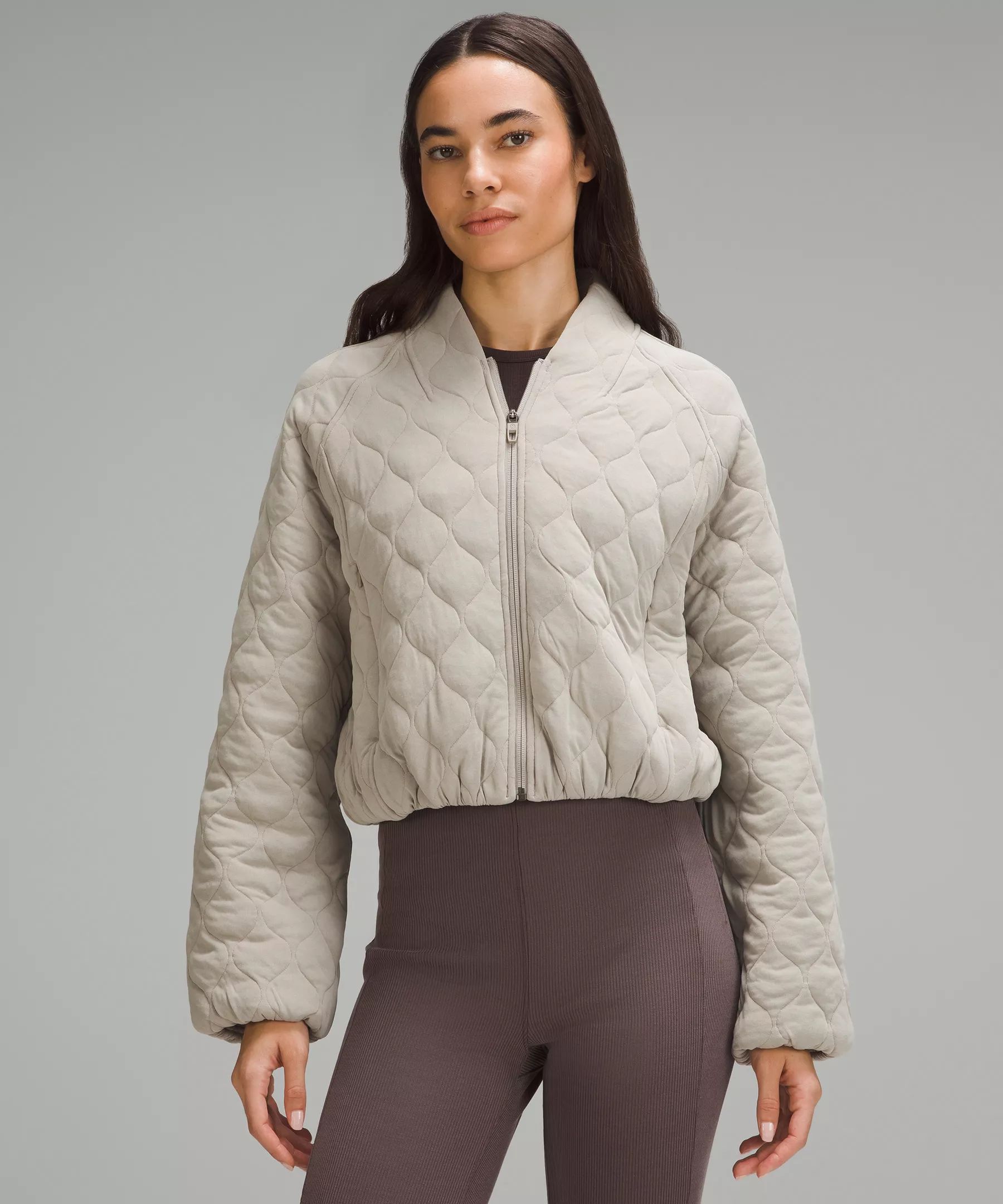 Quilted Bomber Jacket | Women's Hoodies & Sweatshirts | lululemon | Lululemon (US)