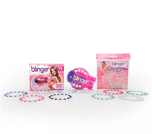 Make Your Selection: blinger Gem Stamper Celestial Dreams Set with 150 Rhinestones | QVC