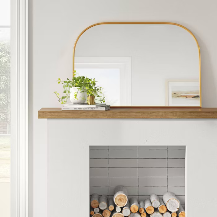 36" x 24" Over the Mantel Mirror Natural MDF Back - Project 62™ | Target