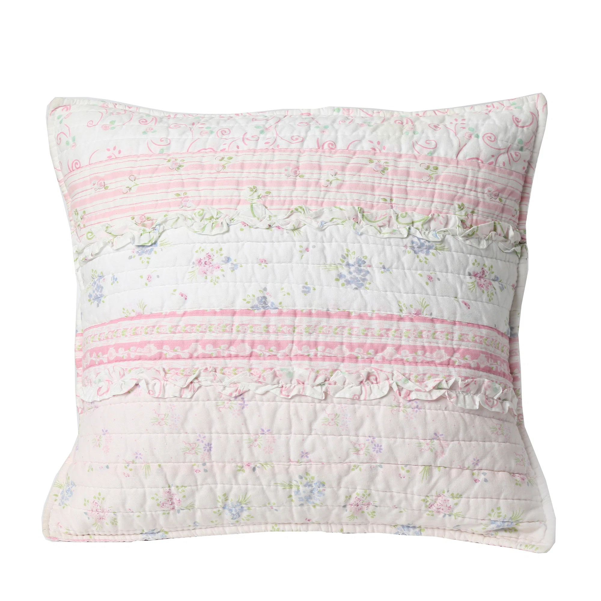 Cozy Line Home Fashion Romantic Chic Lace Pillow & Reviews | Wayfair | Wayfair North America