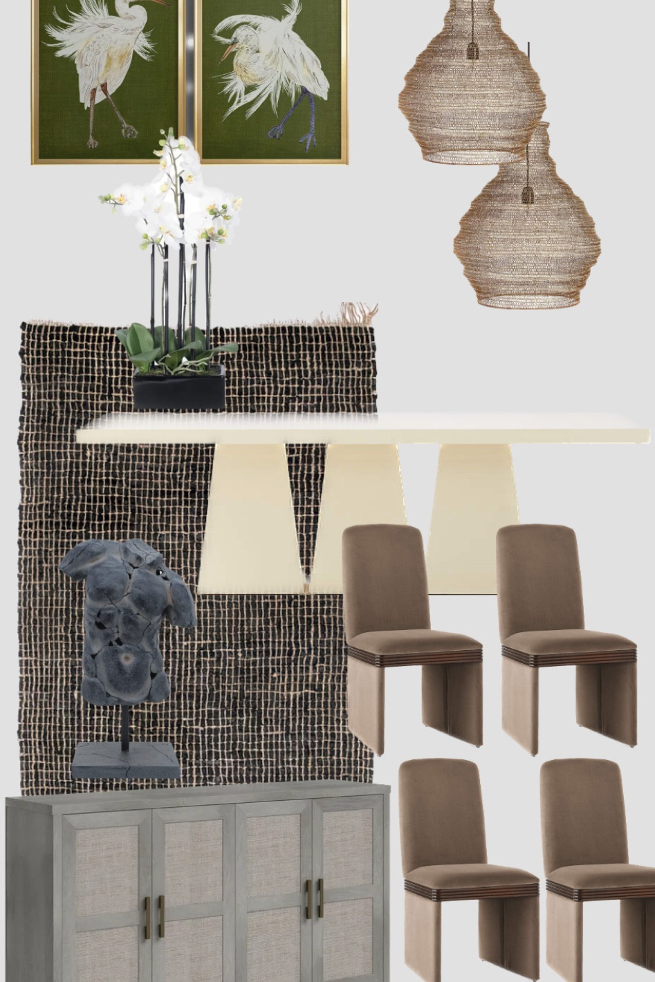 Dining Room inspo with an edge #diningroom #diningroominspo #diningroomstyle #diningroomfurniture #home #styledecor 

#LTKFind #LTKstyletip #LTKhome