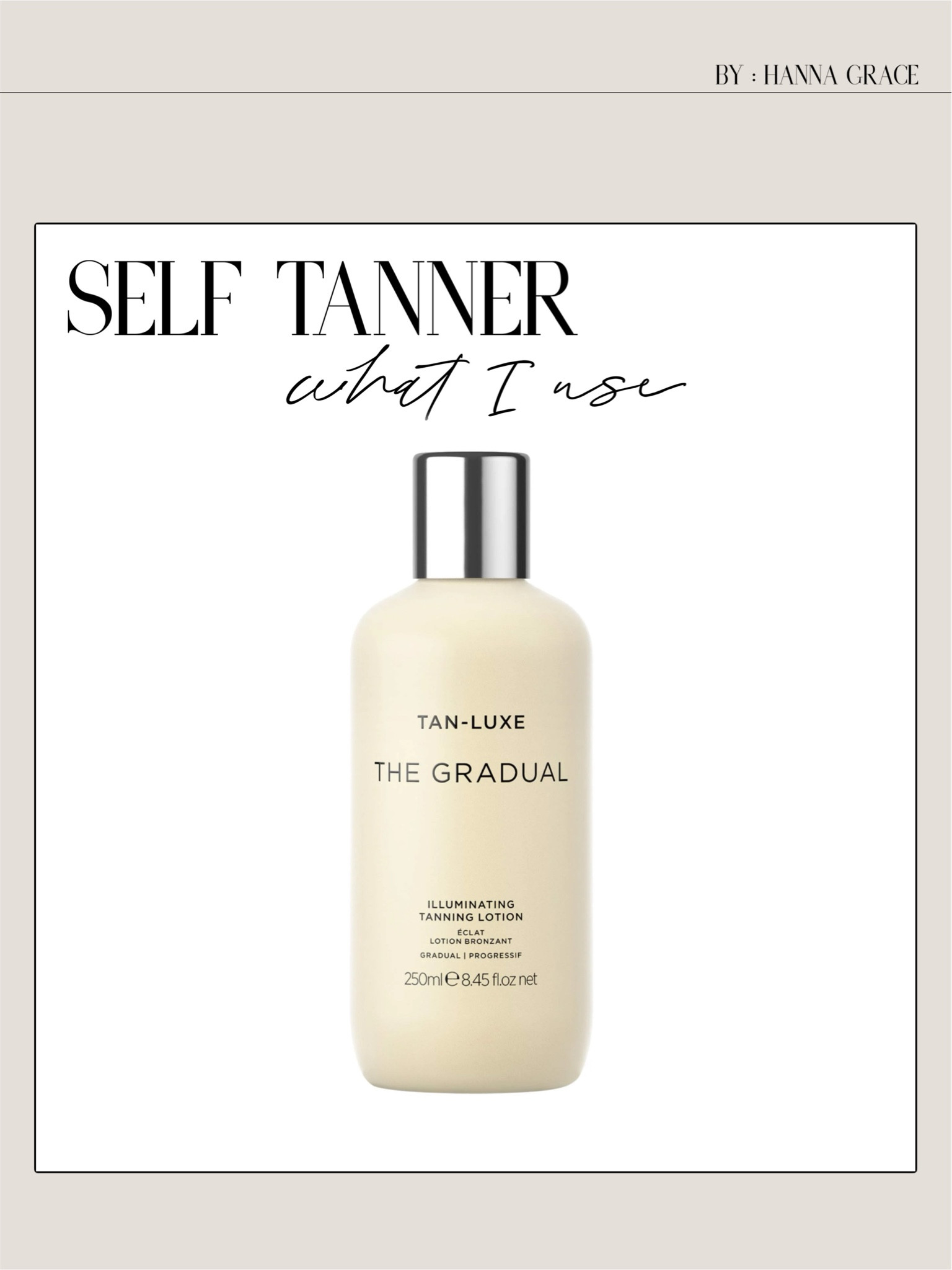 Self Tanner | what I use 

#LTKfindsunder50 #LTKbeauty