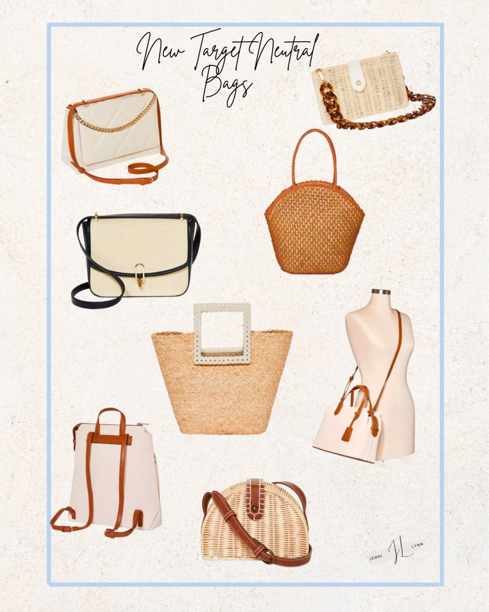 Target spring handbags; neutrals; straw handbags; spring fashion;


#LTKitbag #LTKFind #LTKSeasonal