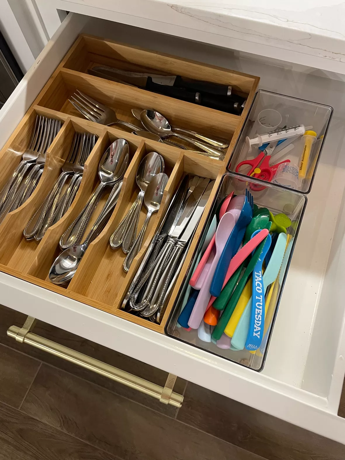 Kitchen  Acrylic drawers, Drawers, Acrylic drawer organizer