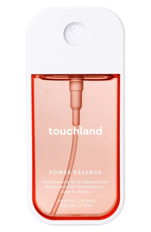 TOUCHLAND Power Essence Body & Hair Fragrance Mist in Peach Lychee at Nordstrom, Size 2 Oz | Nordstrom