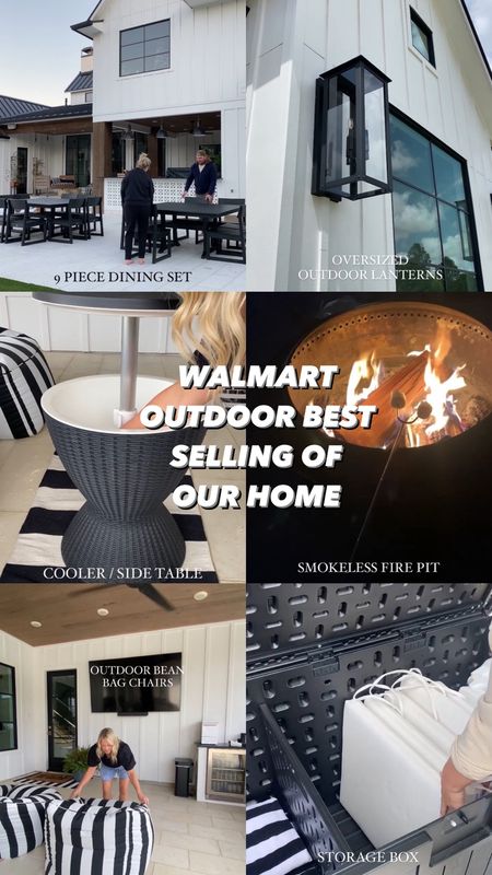 Best selling outdoor finds from Walmart! We have loved every one of these and so many of you do too! 

Outdoor furniture / patio furniture / solo stove / cooler / outdoor bean bag chair / outdoor storage  / exterior light 

#LTKSeasonal #LTKfamily #LTKhome