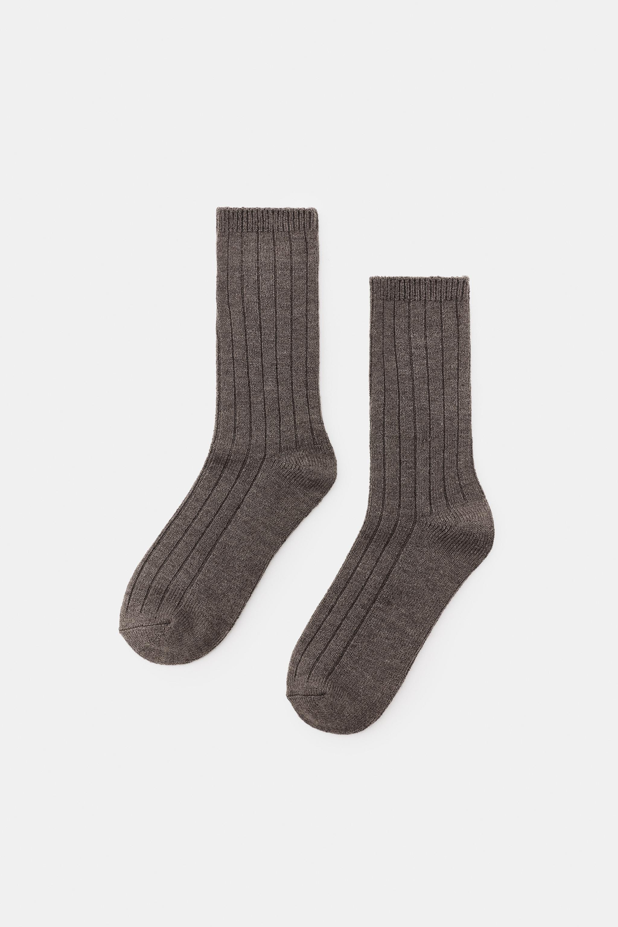 BASIC RIBBED SOCKS | Zara US
