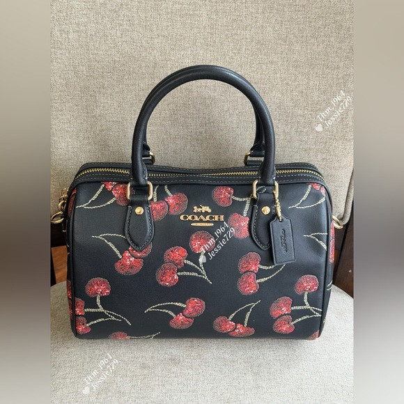 ‼️last 3‼️NWT！COACH Rowan Satchel Bag With Cherry Print（CCZ15）fast shipping | Poshmark