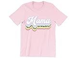 Mama Leopard Retro Shirt Mom Shirt Gift for Mom Funny Mom Shirt Motherhood Stay At Home Mom Shirt Mo | Amazon (US)