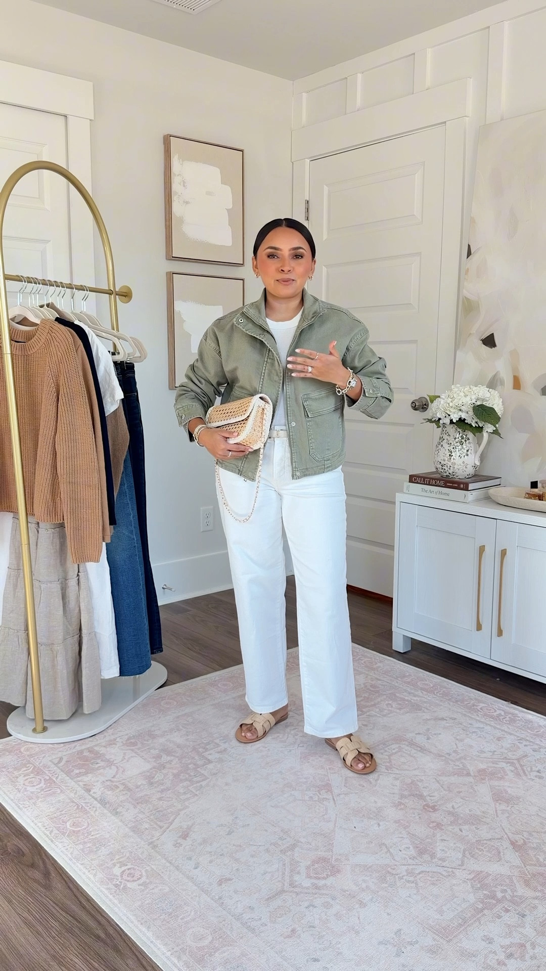 Target Tops and Old Navy Jeans for Spring!
For reference: I’m 5’0, petite, 32b bra size, and 2/26 in bottoms, pear shaped. 
*Everything I share is unaltered! TTS means true to size. Between size 5-6.5 in shoes

All tops and jackets size xs TTS
White jeans size 2 petite TTS 
All sandals size 5-5.5


#LTKootd #LTKgrwm #LTKPetite