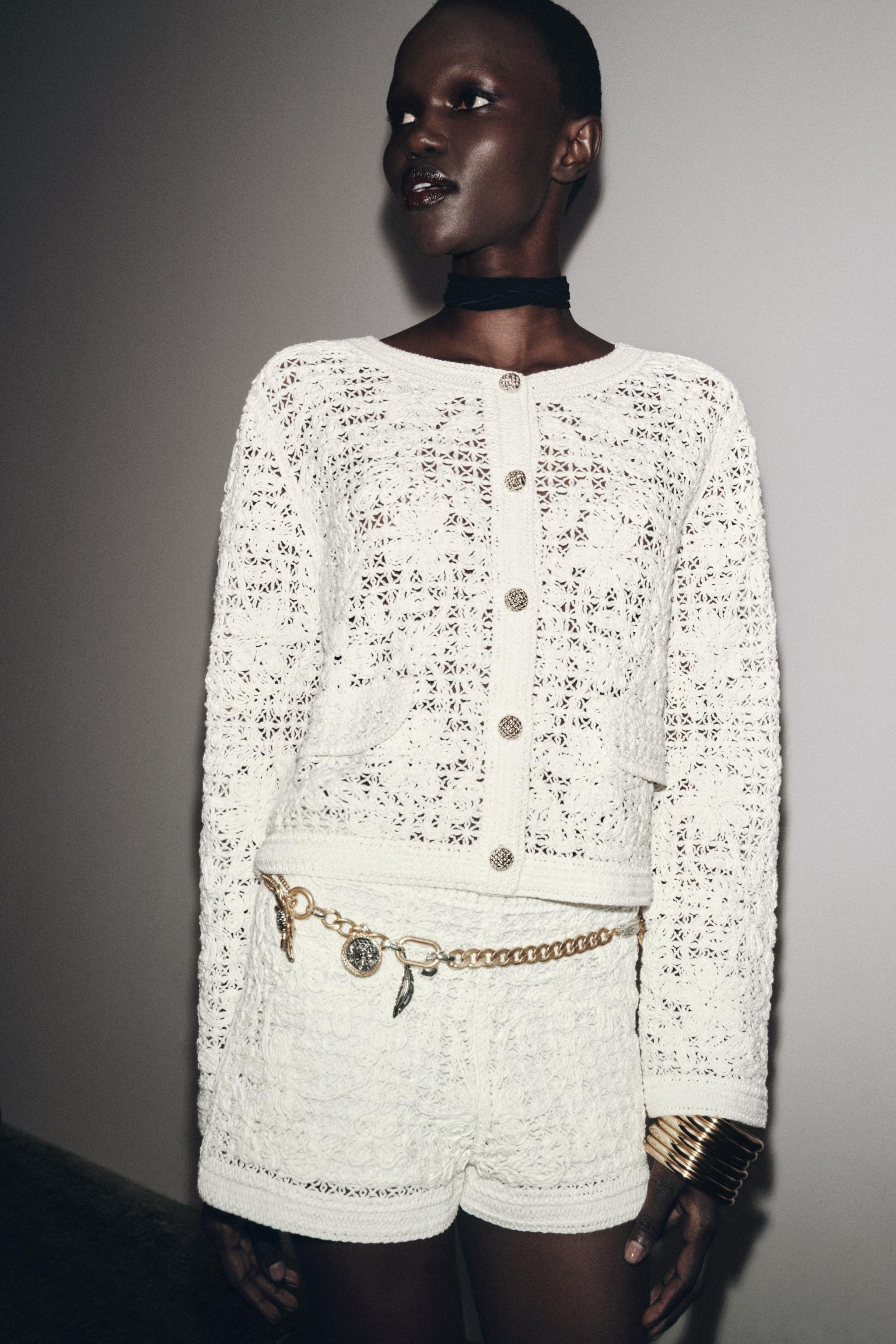 CROCHET SHORTS | Zara US