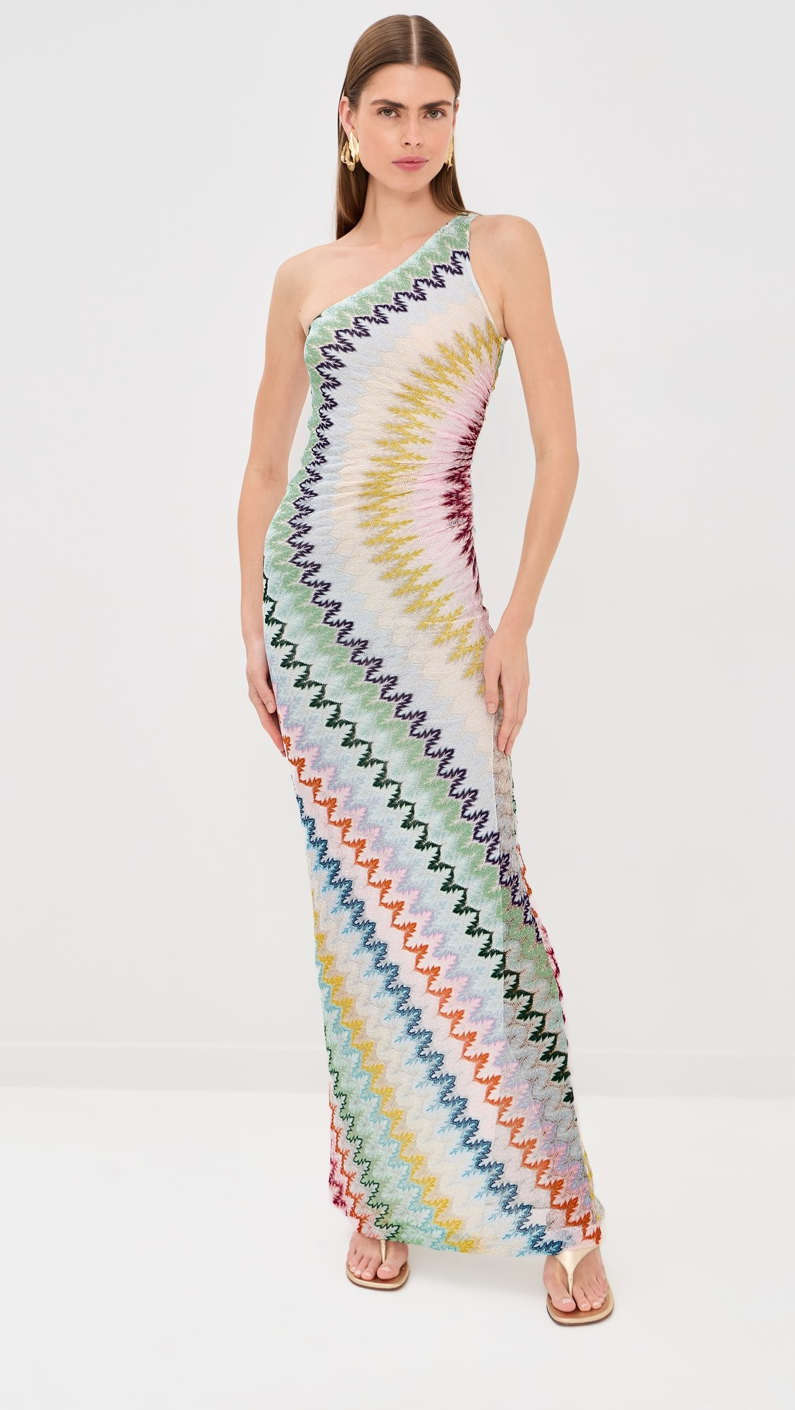 One Shoulder Long Dress | Shopbop