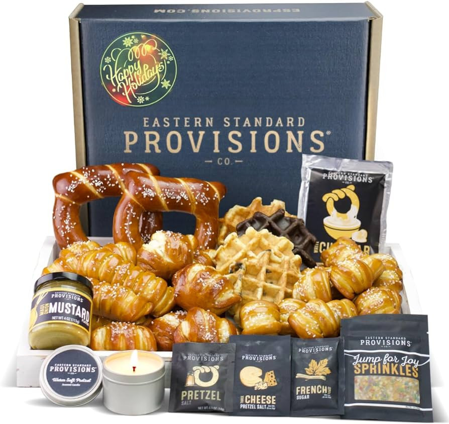 Eastern Standard Provisions “The More The Merrier” Holiday Gift Box with Happy Holidays Stick... | Amazon (US)