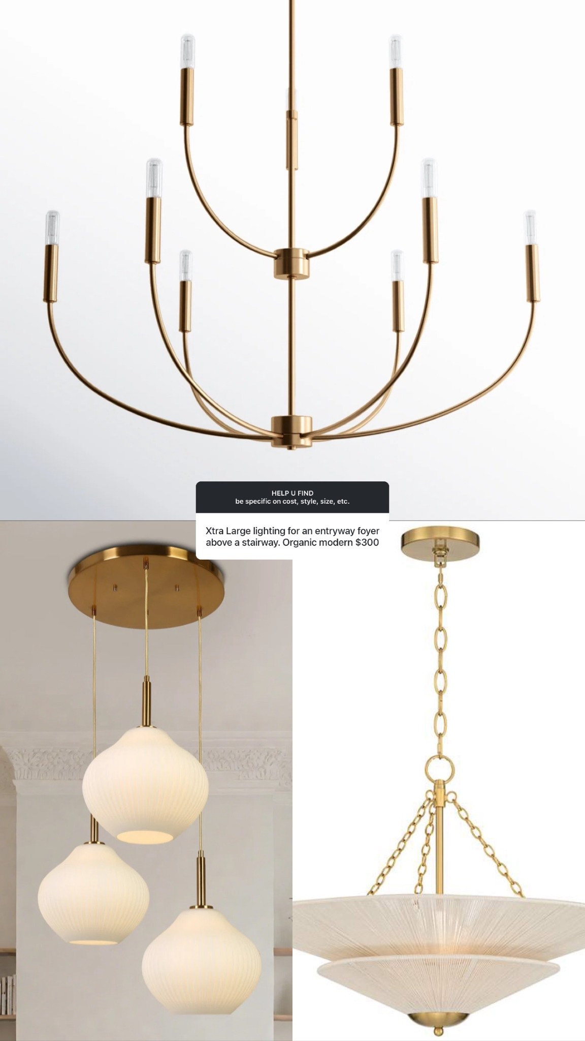 Foyer lighting under $300

#LTKSpringSale #LTKSaleAlert #LTKHome