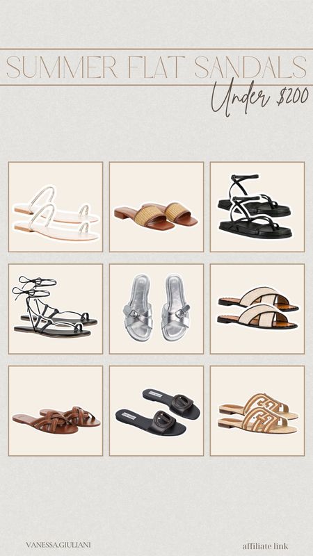 Flat sandals for under $200

#LTKcanada #LTKstyletip #LTKsummer