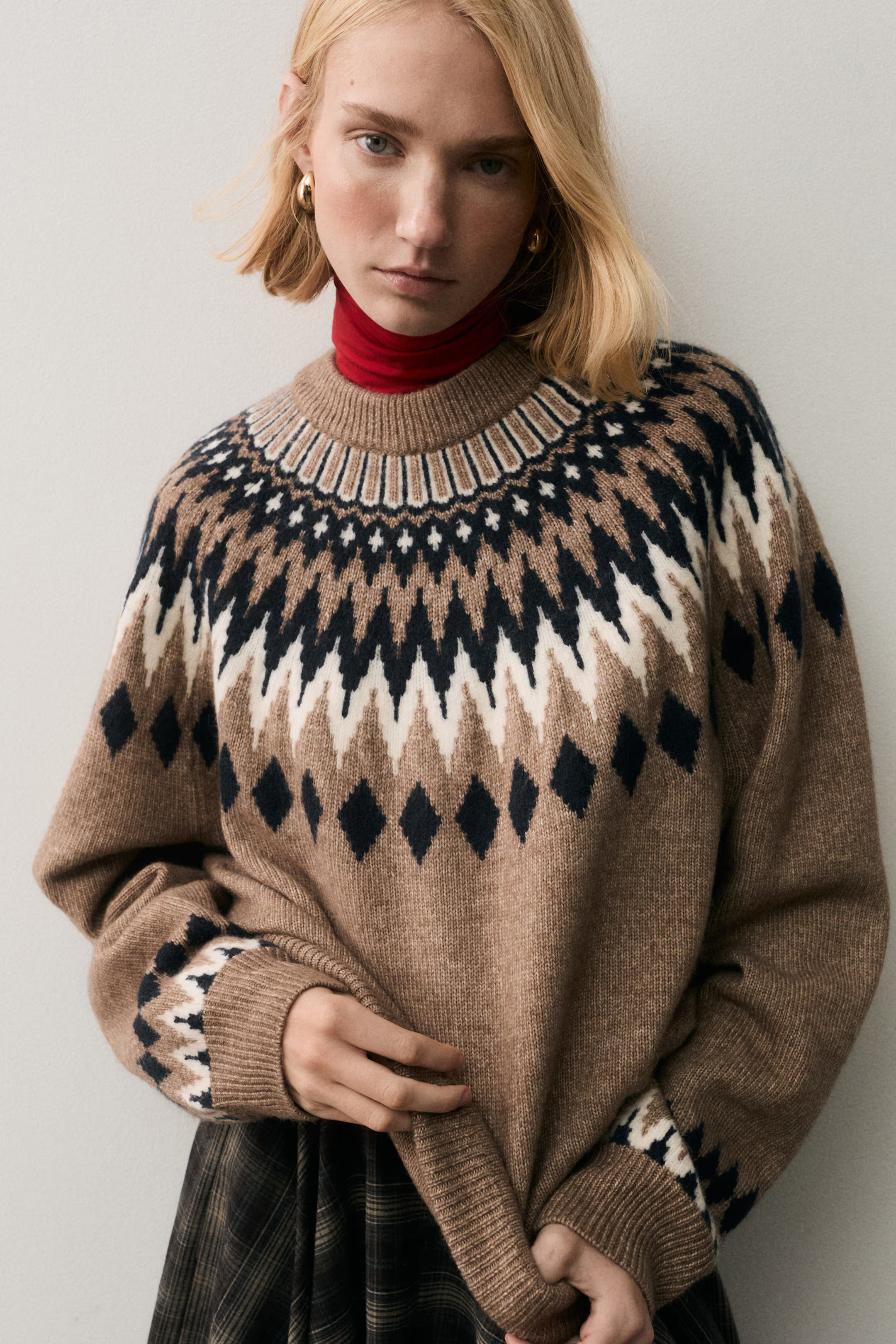 Jacquard-Knit Sweater | H&M (US + CA)