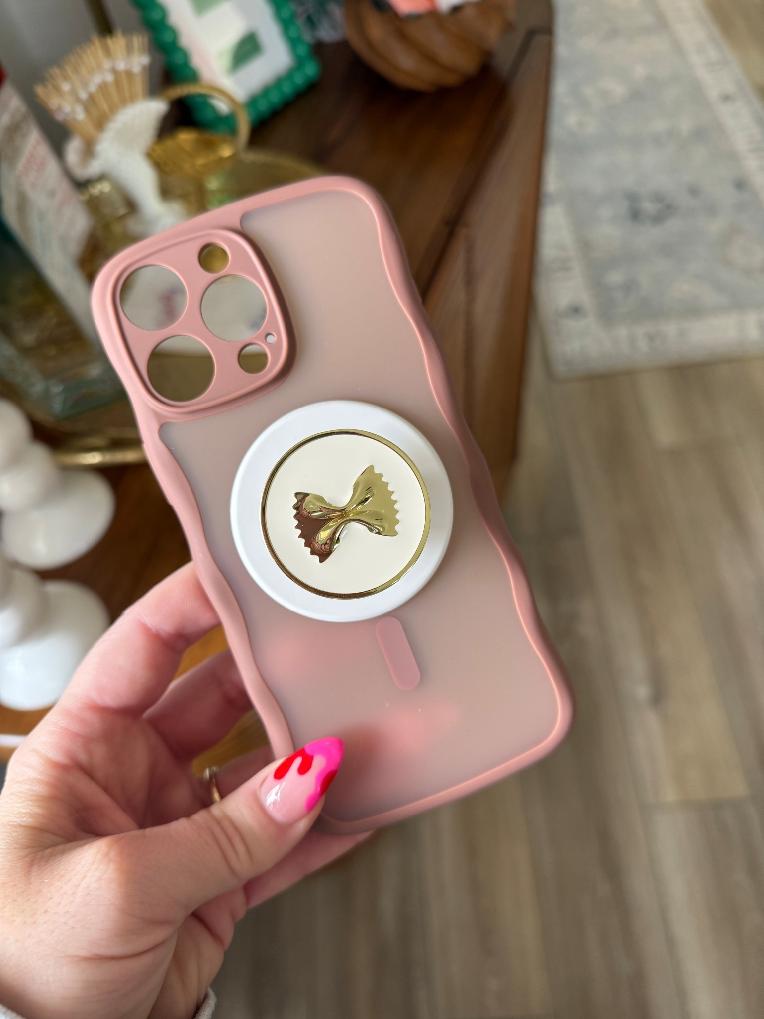 New Phone Case 📱🍝✨ How adorable is my pasta Popsocket?! 

#LTKFindsUnder50