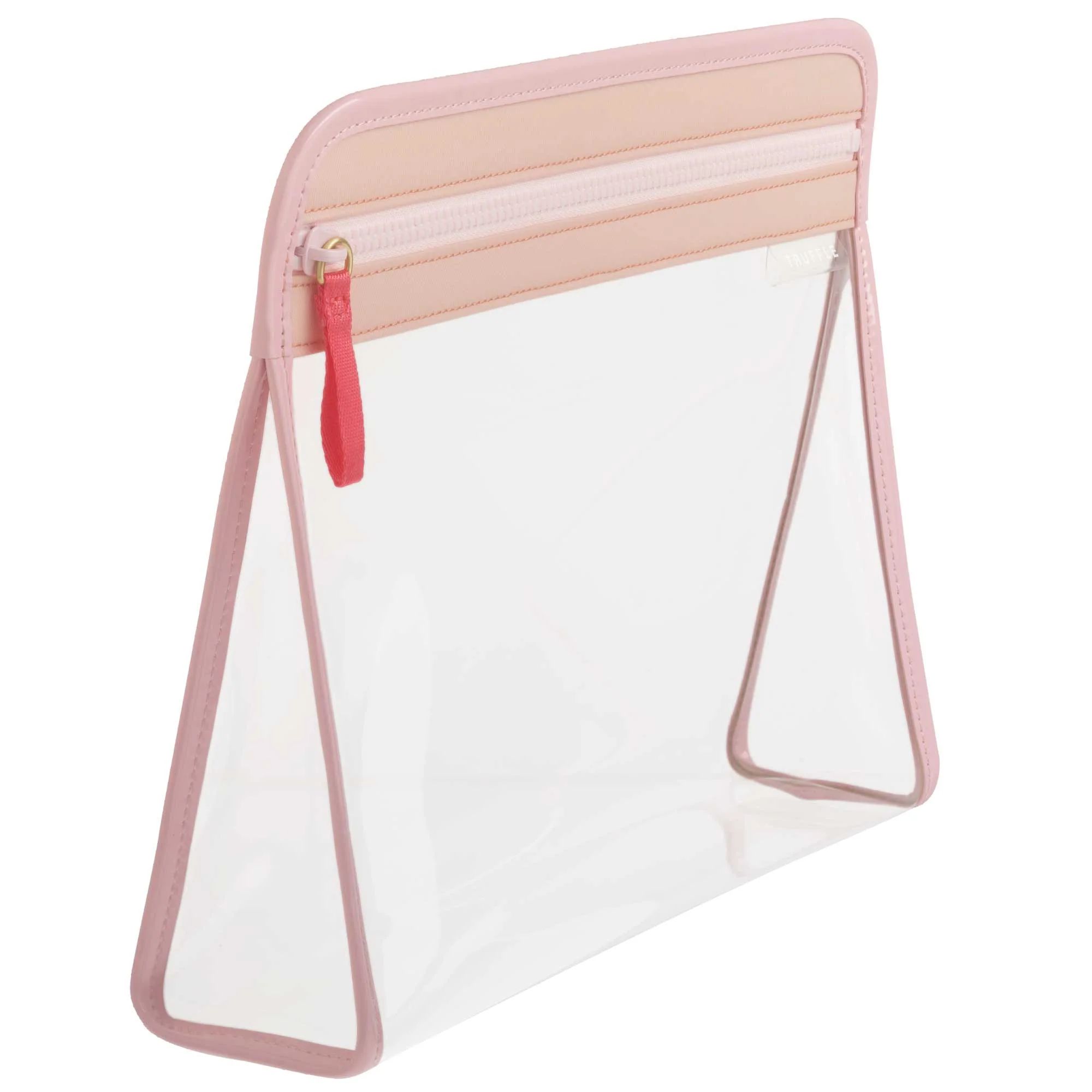 Clarity Pouch Large - Large Clear Makeup Bag | Truffle | TRUFFLE