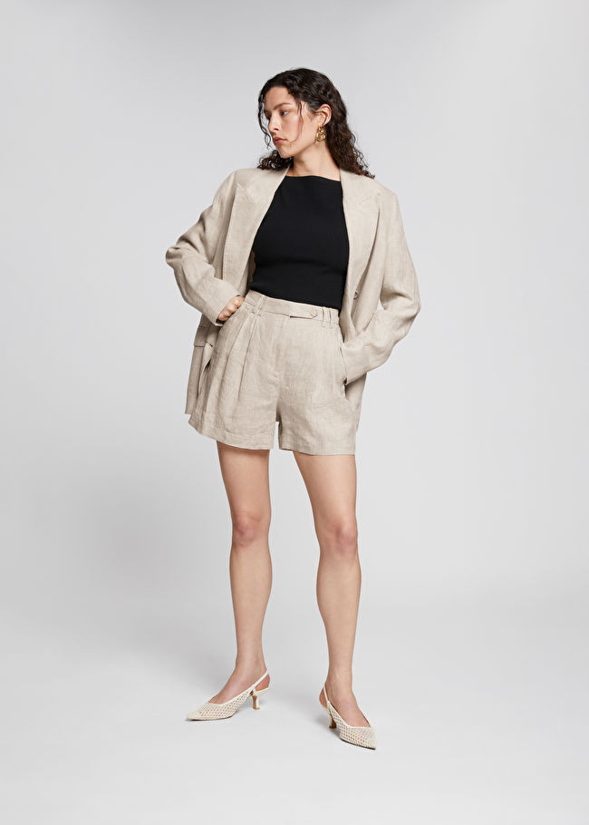 Relaxed Linen Shorts | & Other Stories (EU + UK)