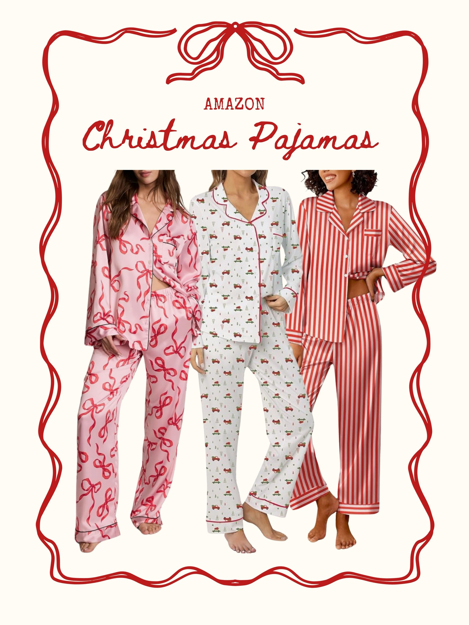 Amazon Christmas pajamas 🎀🎄

#LTKHoliday #LTKSeasonal #LTKGiftGuide
