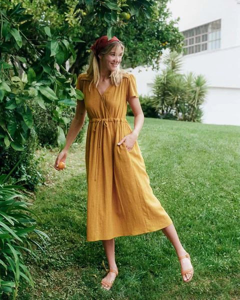 The Dawn Dress | Mustard Seed (Pockets) | Christy Dawn