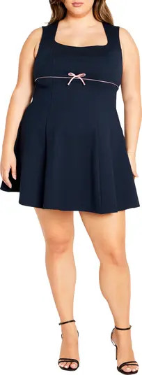 Bow Cocktail Minidress | Nordstrom