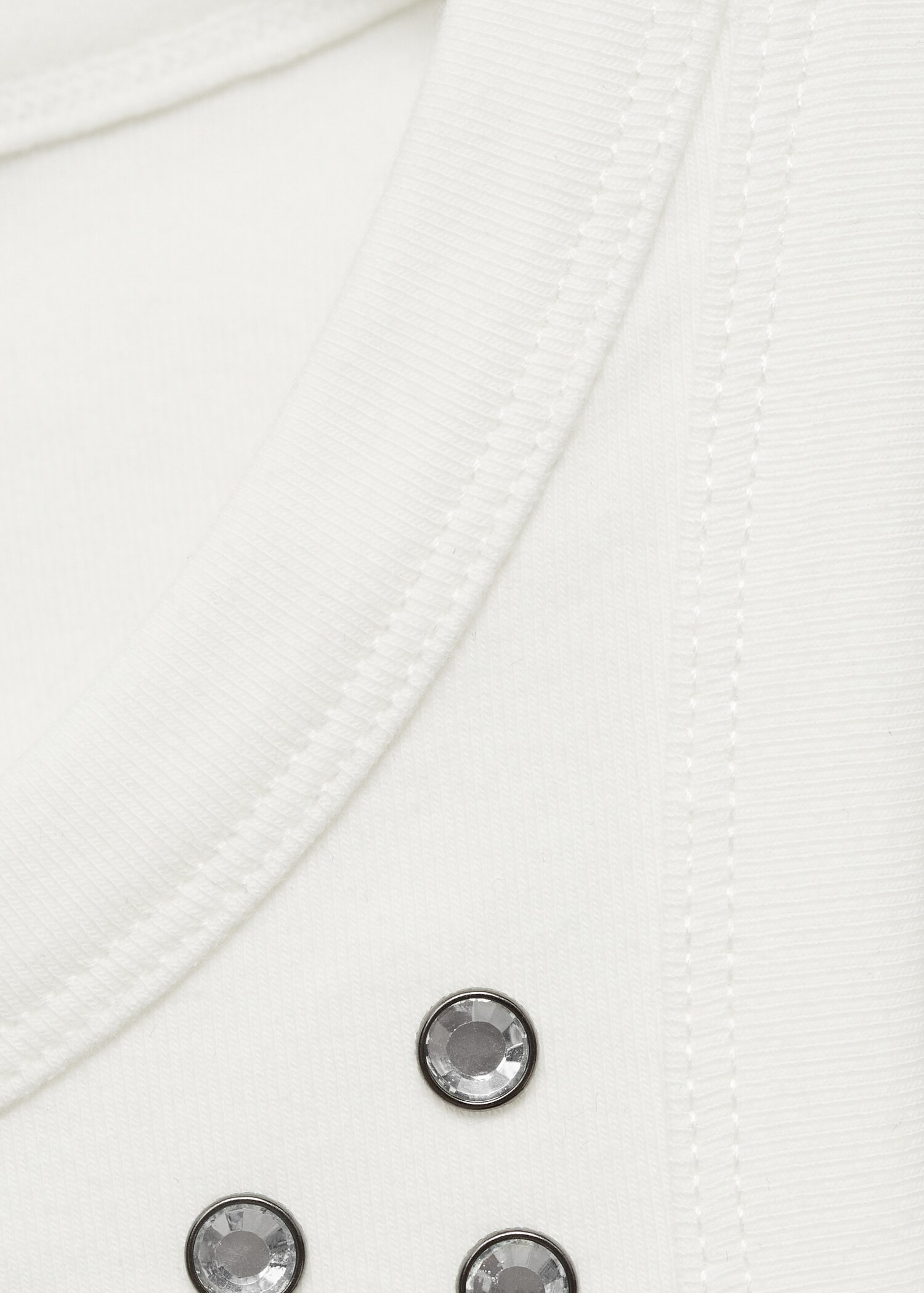 Crystal crop top - Women | MANGO USA | Mango (US/MX/AU)