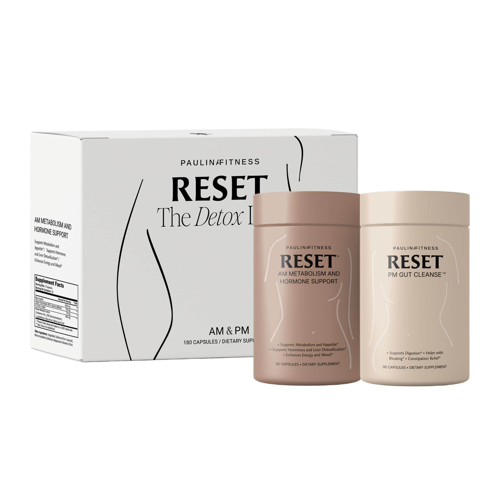 Reset Detox Duo – AM + PM Weight Loss Support Bundle | Supports Metabolism, Appetite Control, D... | Amazon (US)