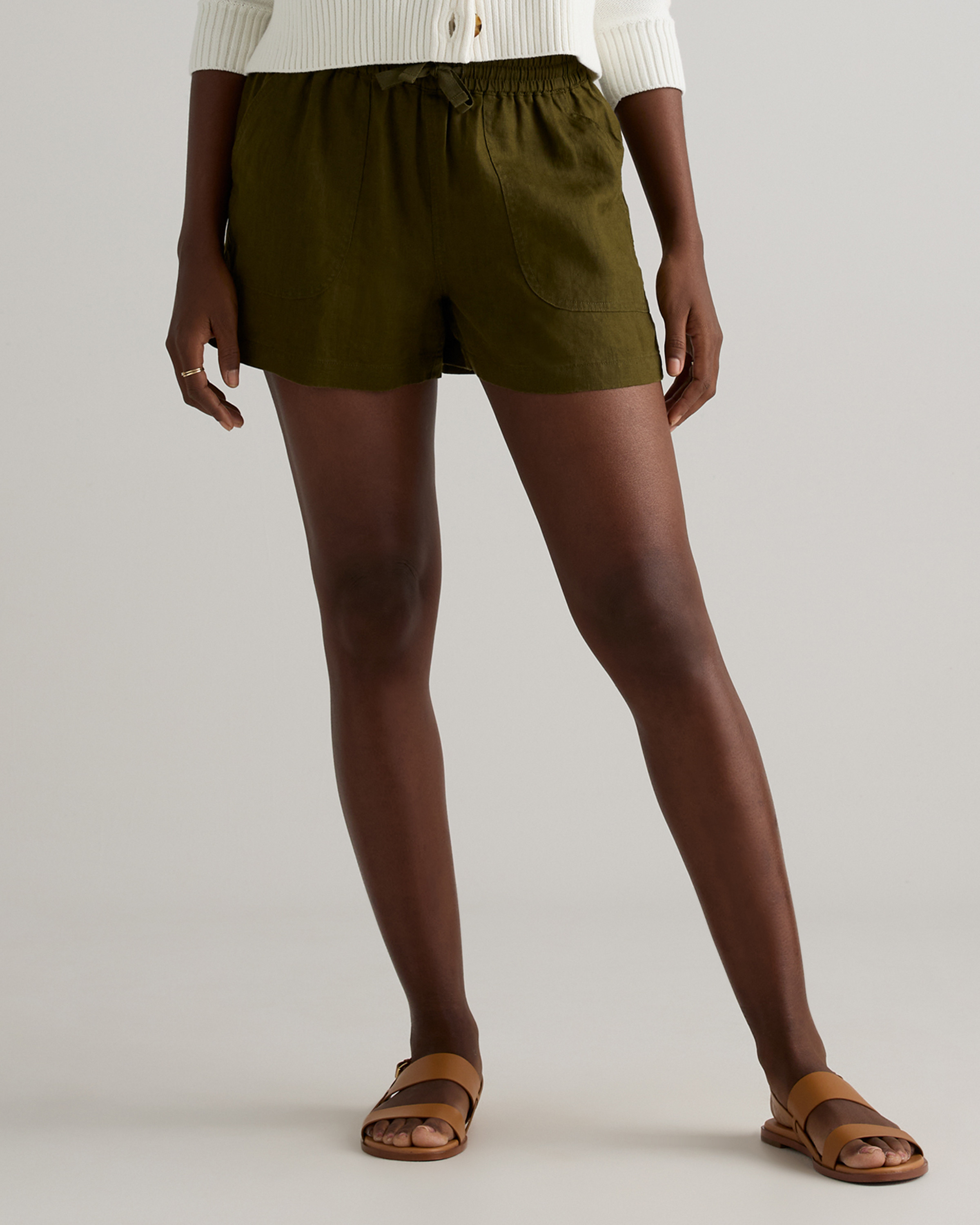 100% European Linen Shorts | Quince