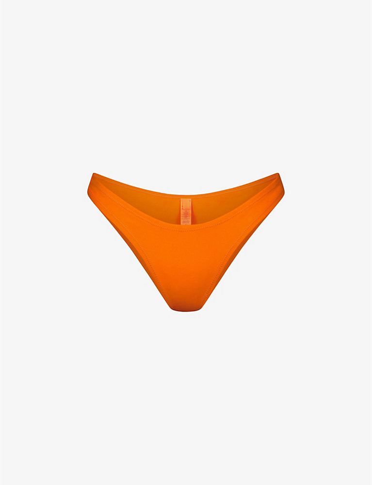 Tanga mid-rise recycled stretch-nylon bikini bottoms | Selfridges