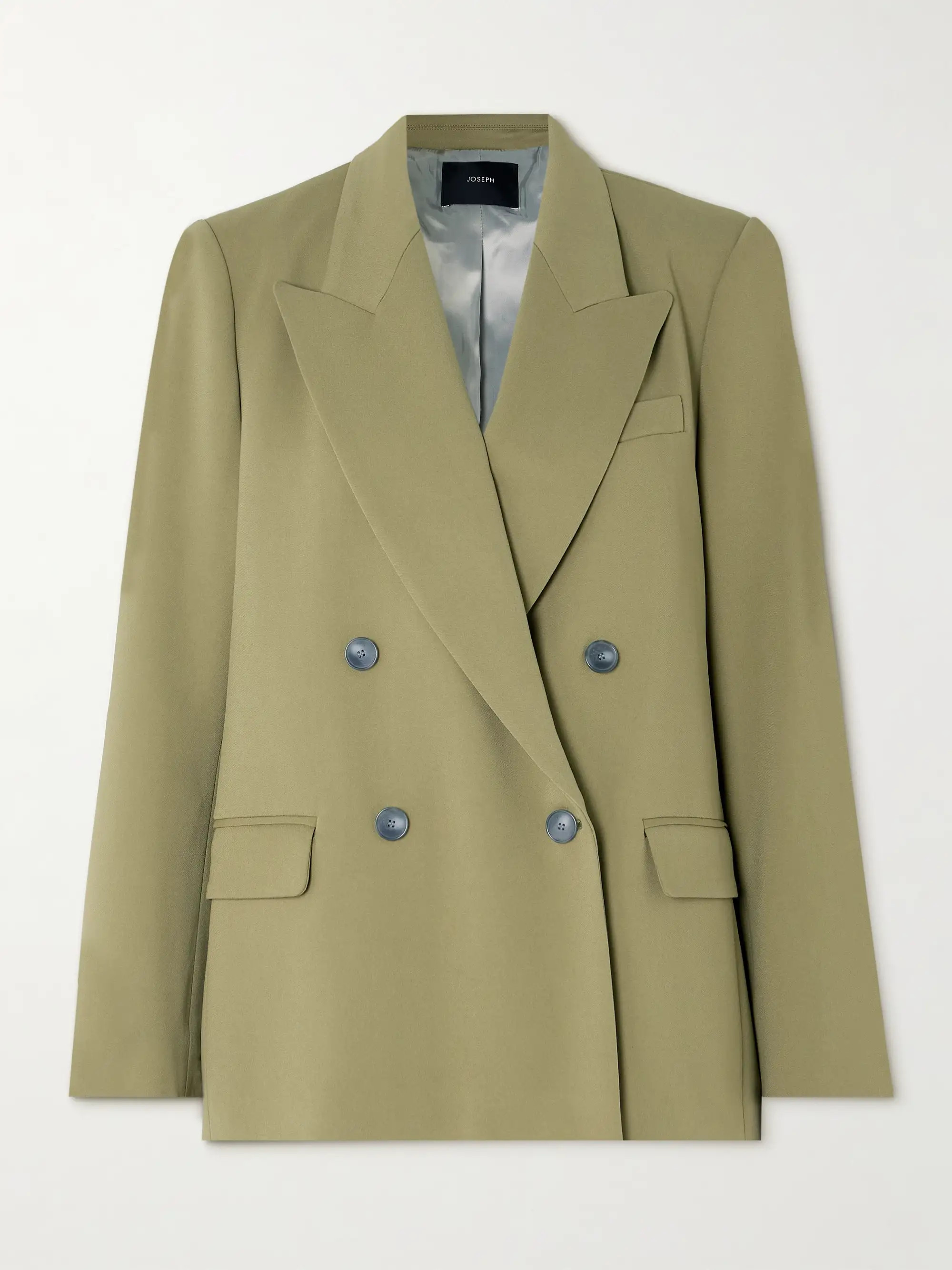 Jaden double-breasted cady blazer | NET-A-PORTER (US)