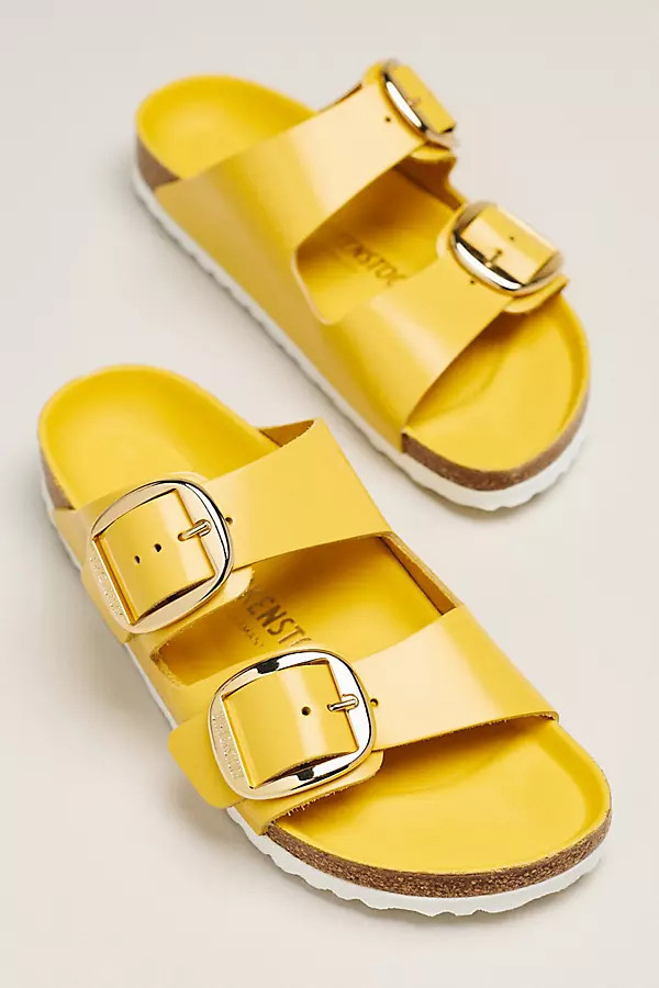 Arizona Big Buckle High Shine Sandals | Anthropologie (US)