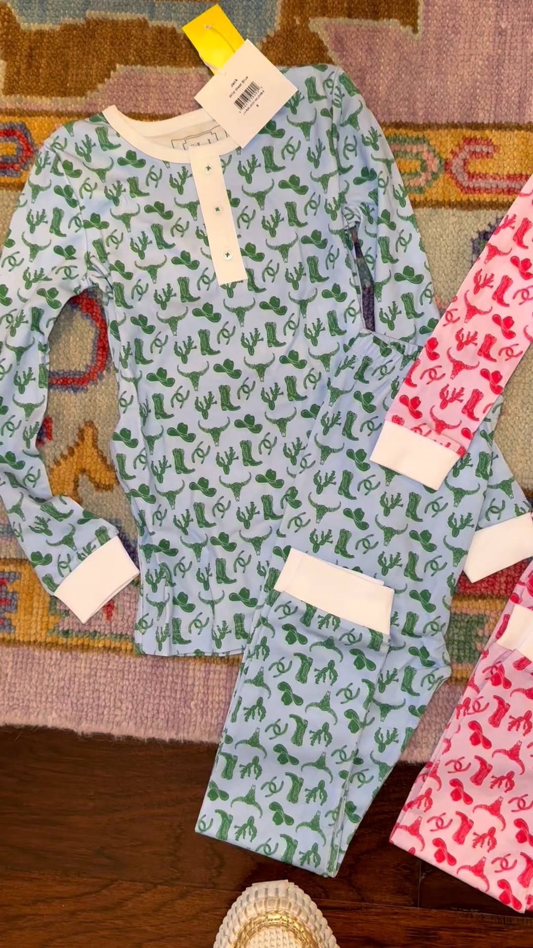 Lila and Hayes Western Pajamas 

#LTKBaby #LTKKids
