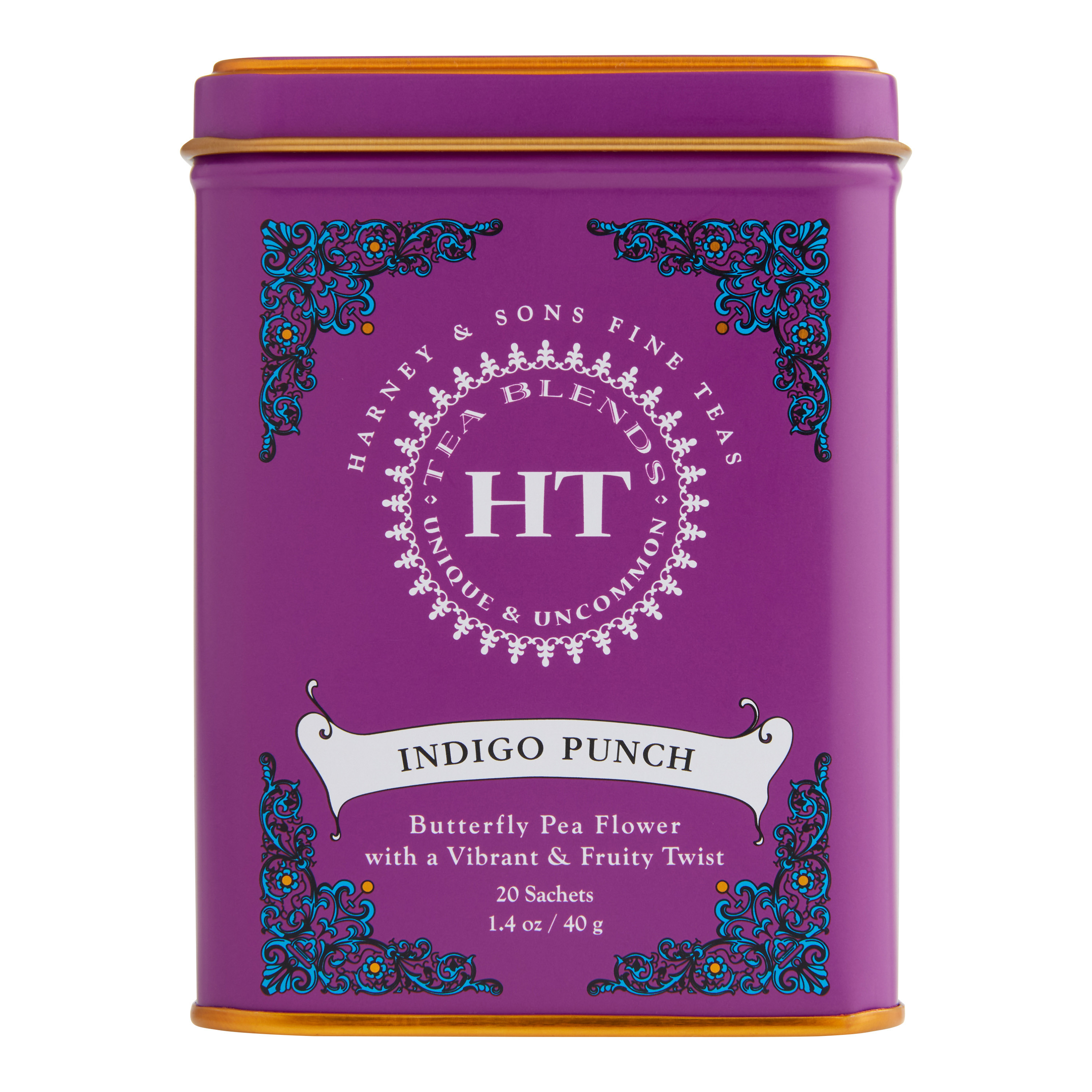 Harney & Sons Indigo Punch Tea Sachets 20 Count | World Market