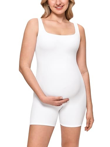 MOMANDA Maternity Jumpsuit Shorts | Amazon (US)