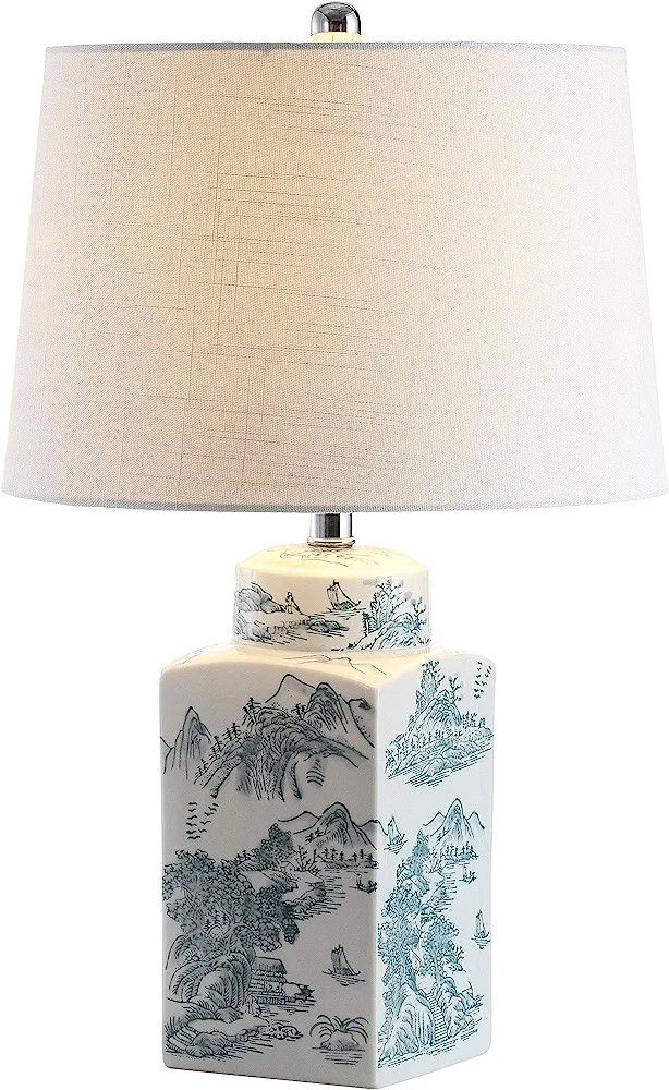 JONATHAN Y JYL5052A Audrey 24.5" Chinoiserie LED Table Lamp Cottage French Country Bedside Desk N... | Amazon (US)