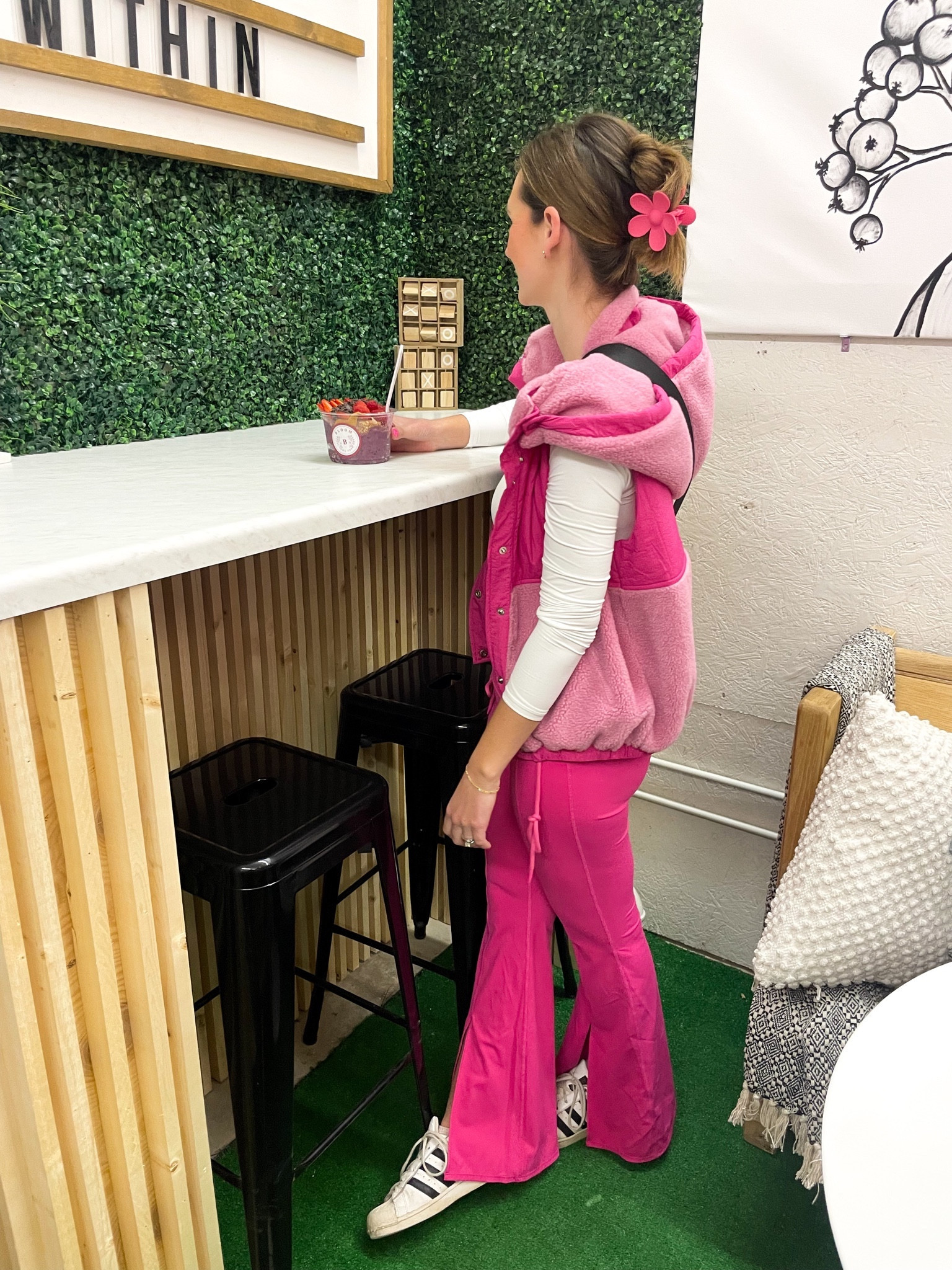 Galentine’s outfit inspo 
Valentine’s Day outfit 
Pink outfit 
Casual outfit 

#LTKSeasonal #LTKstyletip #LTKfindsunder100