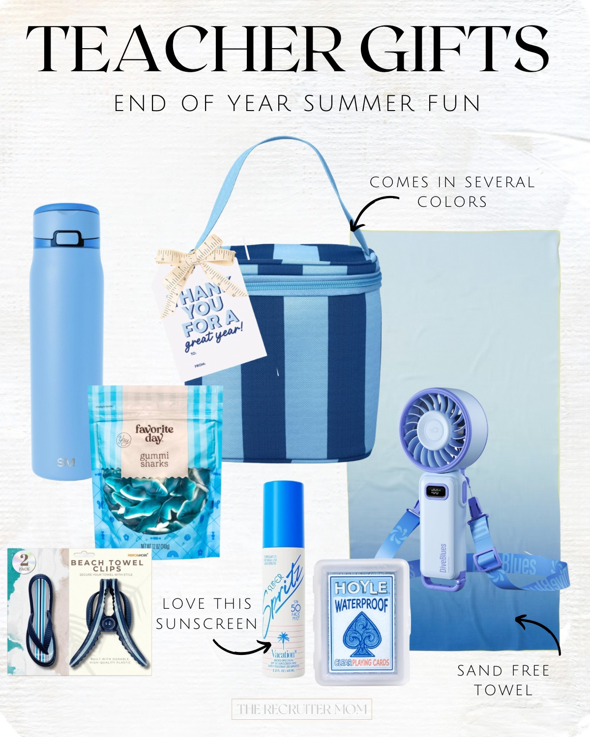 Teacher End of the Year Summer Fun Themed Gift Ideas #summerfungift #endofyeargift #teachergiftideas #giftbasketsummer

#LTKmomlife #LTKSeasonal #LTKKids