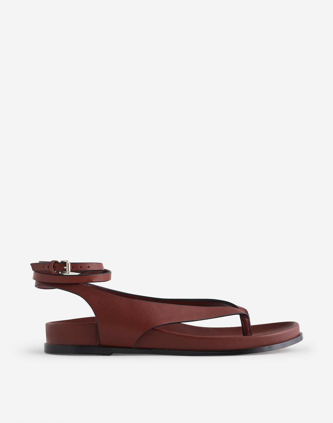 The Eleni Ankle-Wrap Thong Sandal | Madewell