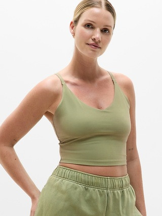 V-Neck Crop Bra | Athleta